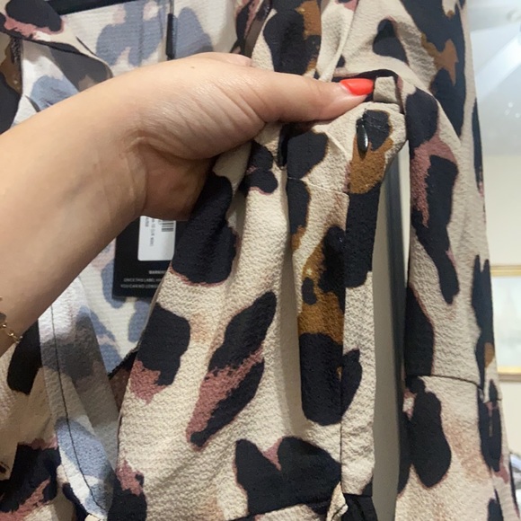 Brand New PrettyLittleThing Leopard Print Wrap Dress - Picture 5 of 6